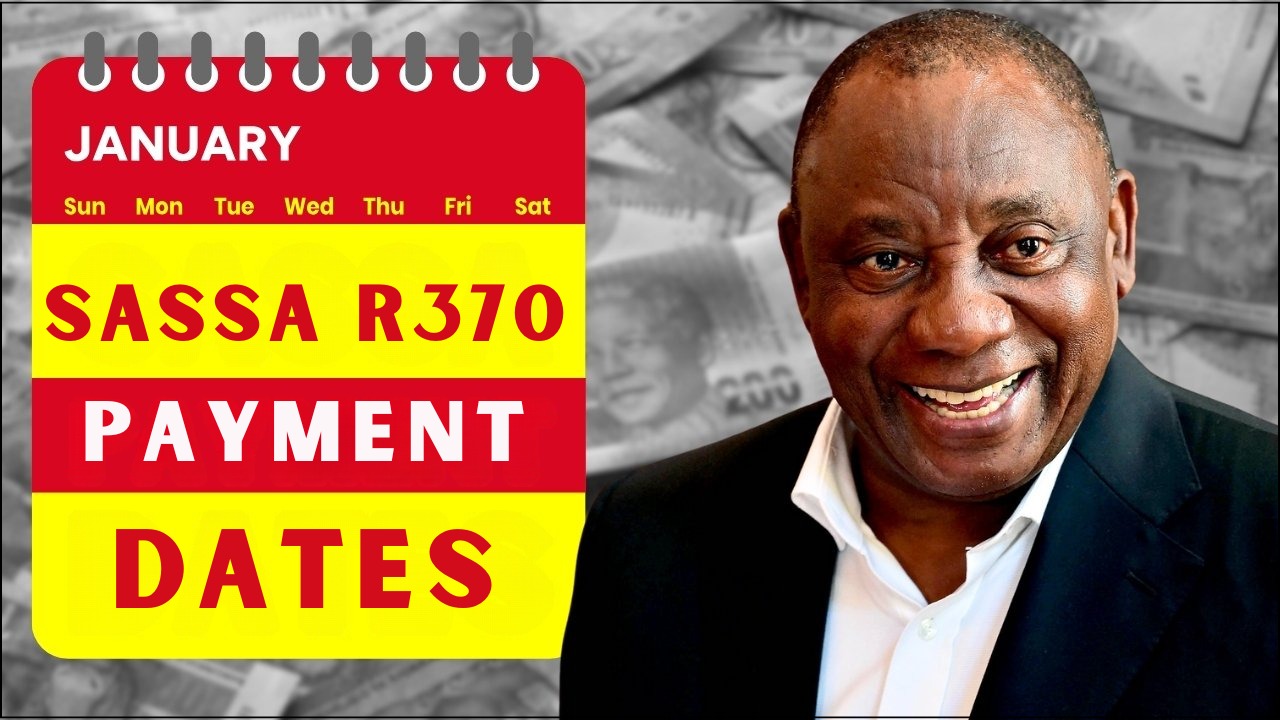 Sassa R370 payment Dates